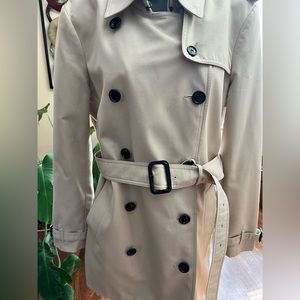 Gently worn Kensington Belted Double-Breasted trench coat